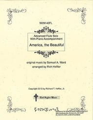 America the Beautiful Flute and Piano EPRINT cover